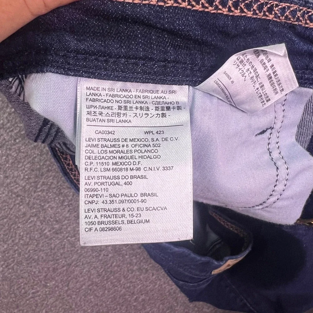 Levis levi denim